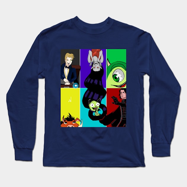 Six fanart Long Sleeve T-Shirt by Vitoria_Albuquerque